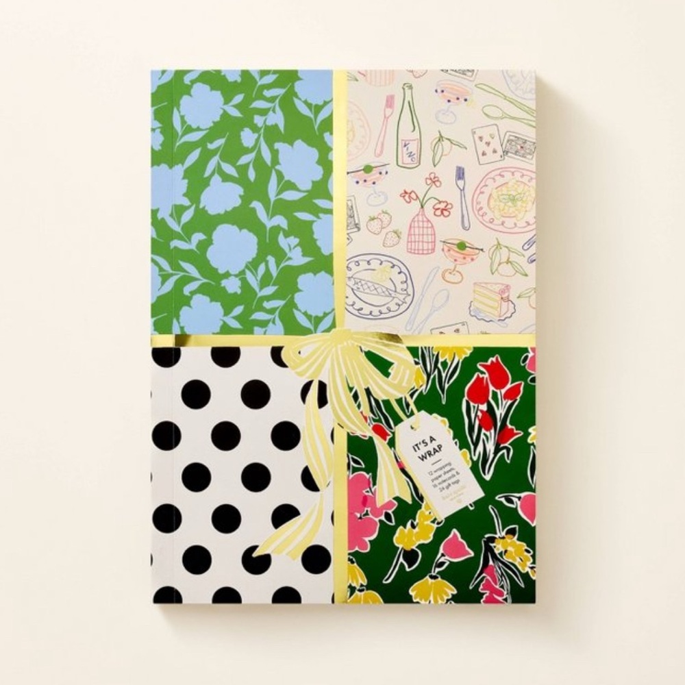 12 sheet gift wrap set - Kate spade x target NWT